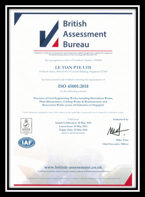 Certificate 3